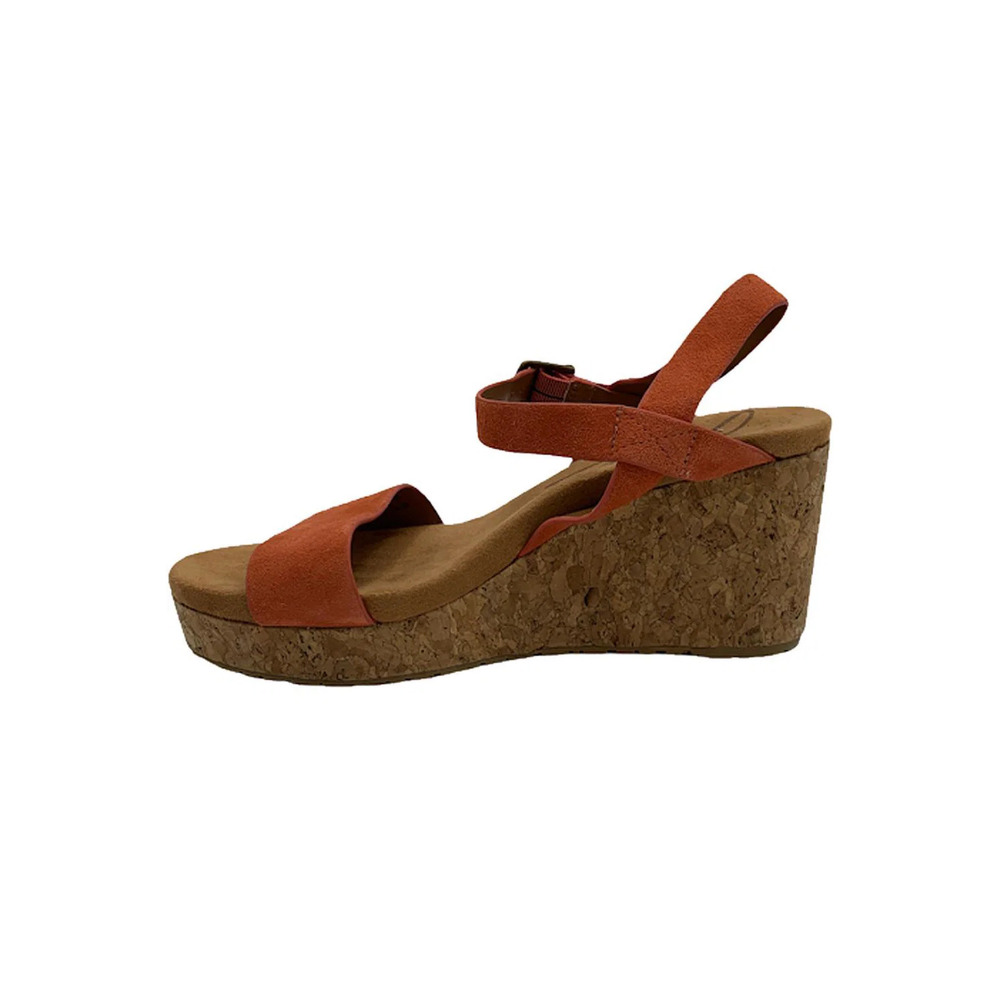 Zodiac Adjustable Strap Wedge Sandal Piper Chili - Medium - Picture 4 of 5
